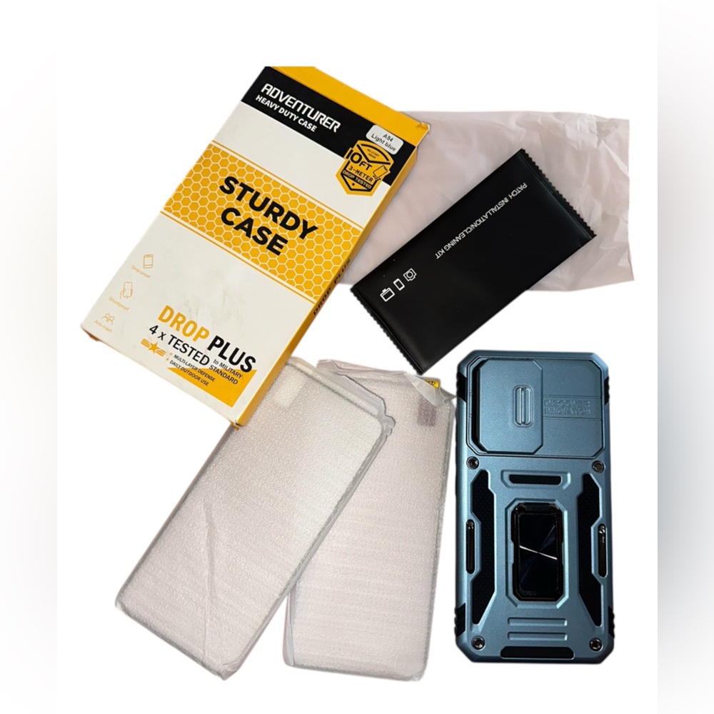 🆕 Samsung galaxy A54 phone case with screen protectors